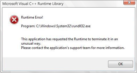 Fix Rundll32.exe Error