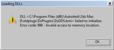 Fix WinOS 998 Error